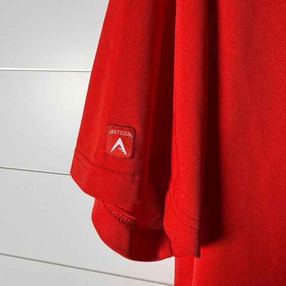 KC Chiefs Polo Red Antigua Size XL - Picture 5 of 6